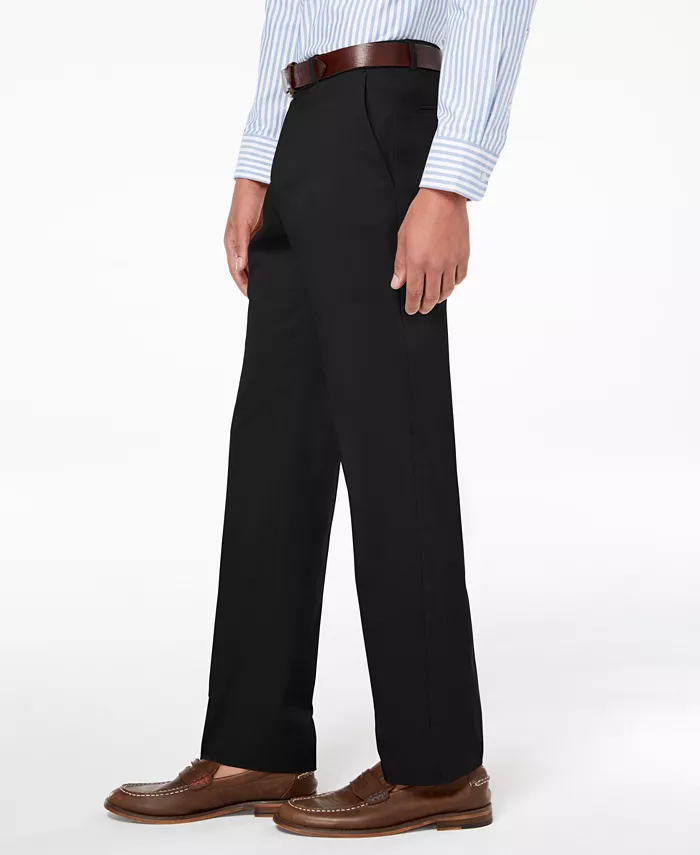 Men's Modern-Fit TH Flex Stretch Solid Performance Pants - thumbnail 4