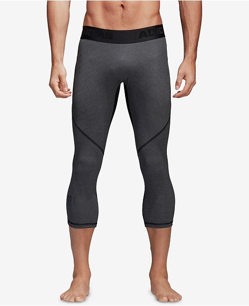 adidas Men's Alphaskin ClimaCool® Cropped Compression Leggings