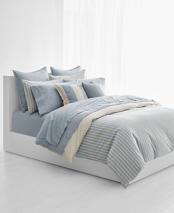 Lauren Ralph Lauren Graydon Cotton Bold Stripe Twin Duvet Cover