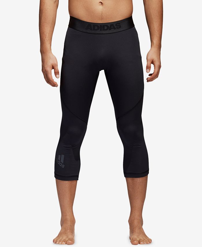 adidas Men's Alphaskin ClimaCool® Cropped Compression Tights - Macy's