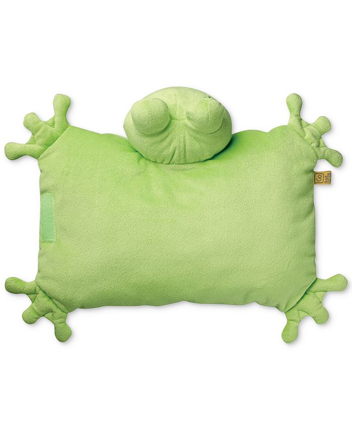 frog travel pillow