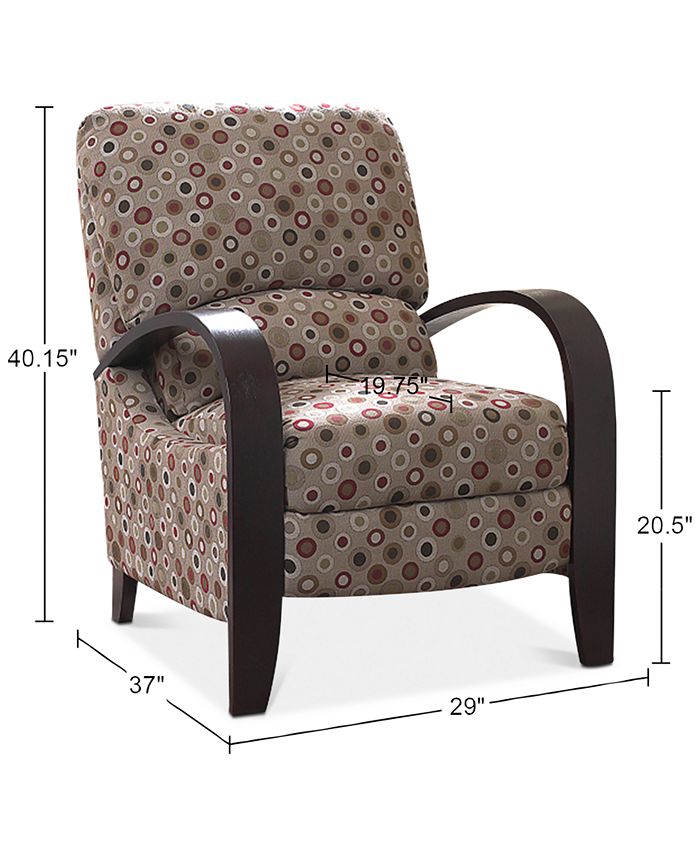 Arya bent arm recliner clearance