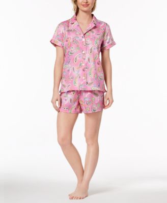 Lauren Ralph Lauren - Classic Woven Paisley-Print Sateen Pajama Set