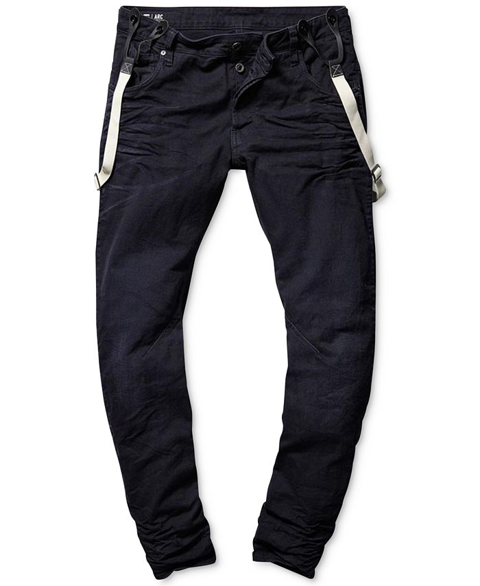 G-Star Raw Men's Arc 3D Slim-Fit Jeans with Suspenders - Macy's