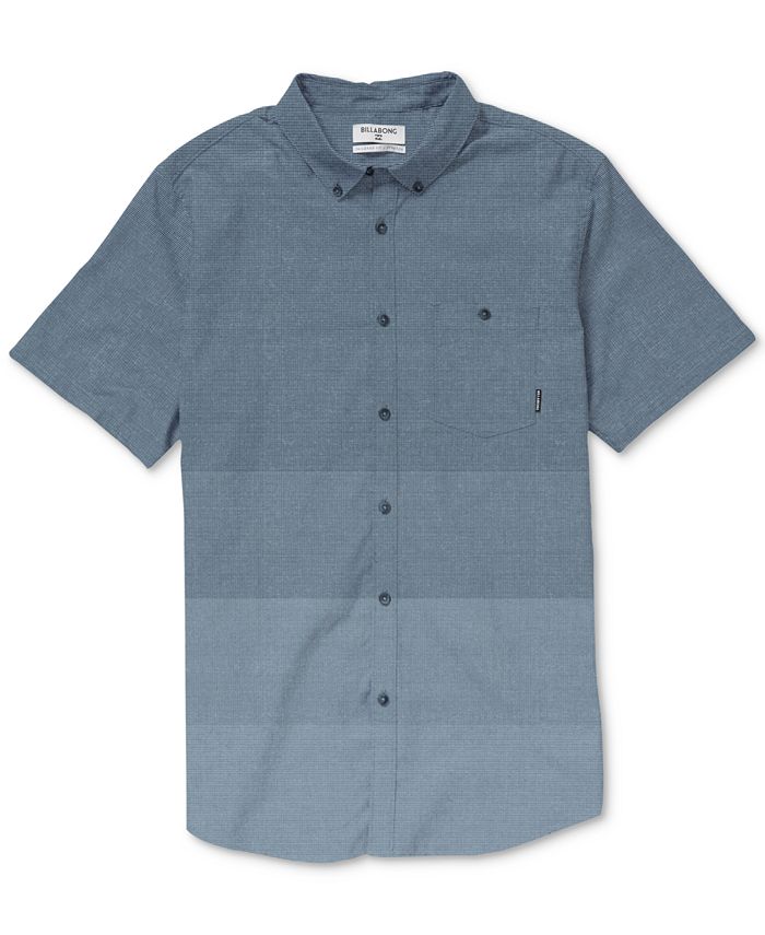 Billabong Men's Faderade Ombré Button-Down Shirt - Macy's