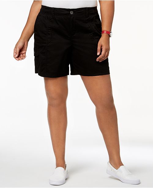 Style & Co Plus Size Cargo Shorts, Created for Macy's & Reviews