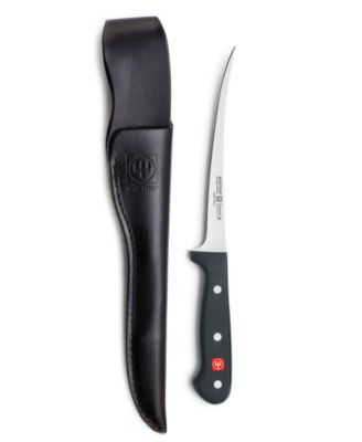 Wüsthof - 7" Fish Fillet Knife with Leather Sheath
