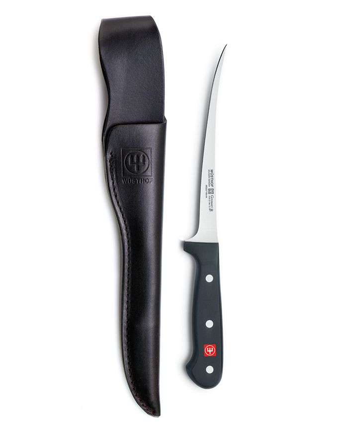 Wüsthof Gourmet 7 Fish Fillet Knife with Leather Sheath - Macy's