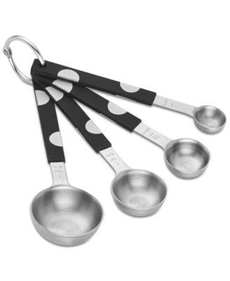 new york All in Good Taste Deco Dot Measuring Spoon Set