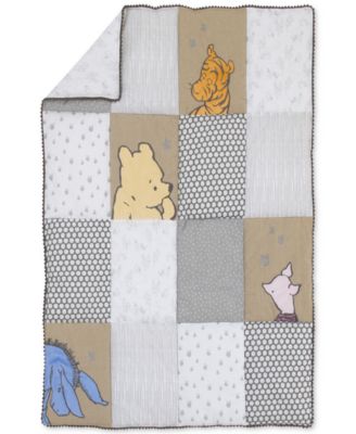 a day with pooh crib bedding