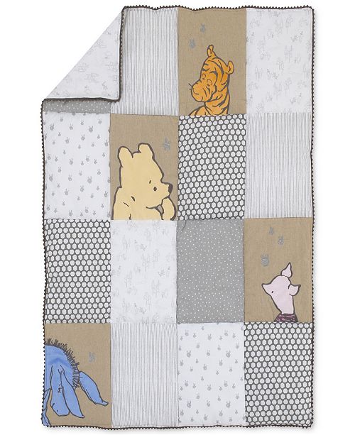Disney A Day With Pooh 3 Piece Crib Bedding Set Reviews Bed In