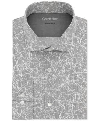 macy's calvin klein slim fit dress shirt