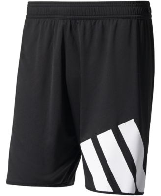 adidas black soccer shorts