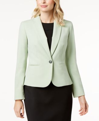 Nine West One-Button Blazer - Macy's