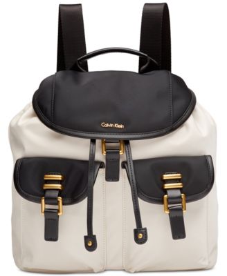 calvin klein nylon backpack