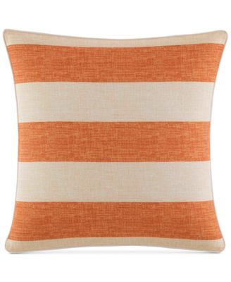 Photo 1 of Tommy Bahama Euro Pillow Sham Palmiers Cotton Apricot 18" x 18" Decorative Pillow