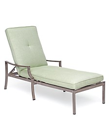 Wayland Outdoor Chaise Lounge, Created for Macy's