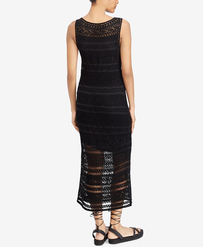 Polo Ralph Lauren Crocheted Sheath Dress Macy's