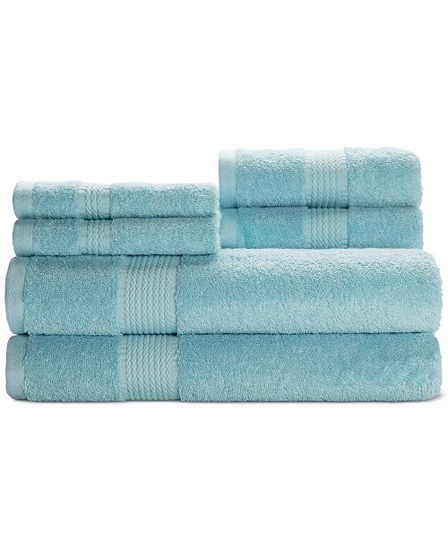 Caro Home Cromwell Cotton 6Pc. Towel Set & Reviews Bath Towels Bed