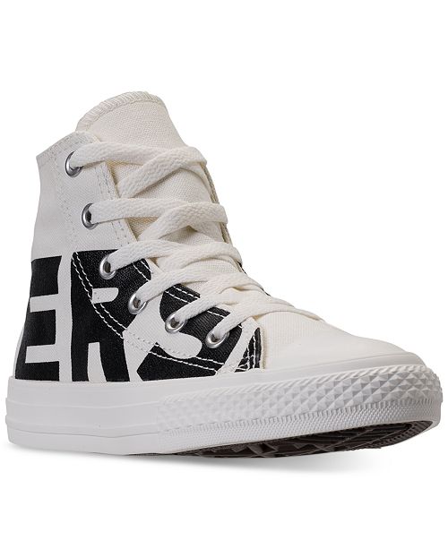 Converse Little Boys Chuck Taylor High Top Casual Sneakers From