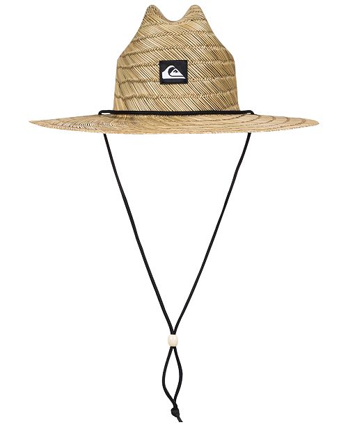 Quiksilver Men's Pierside Slim Straw Hat & Reviews Hats, Gloves & Scarves Men Macy's