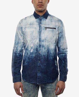 sean john denim shirt