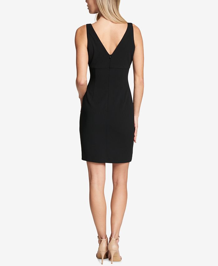 GUESS VNeck LaceUp Sheath Dress Macy's