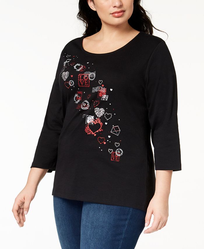 Macy's karen clearance scott tee shirts
