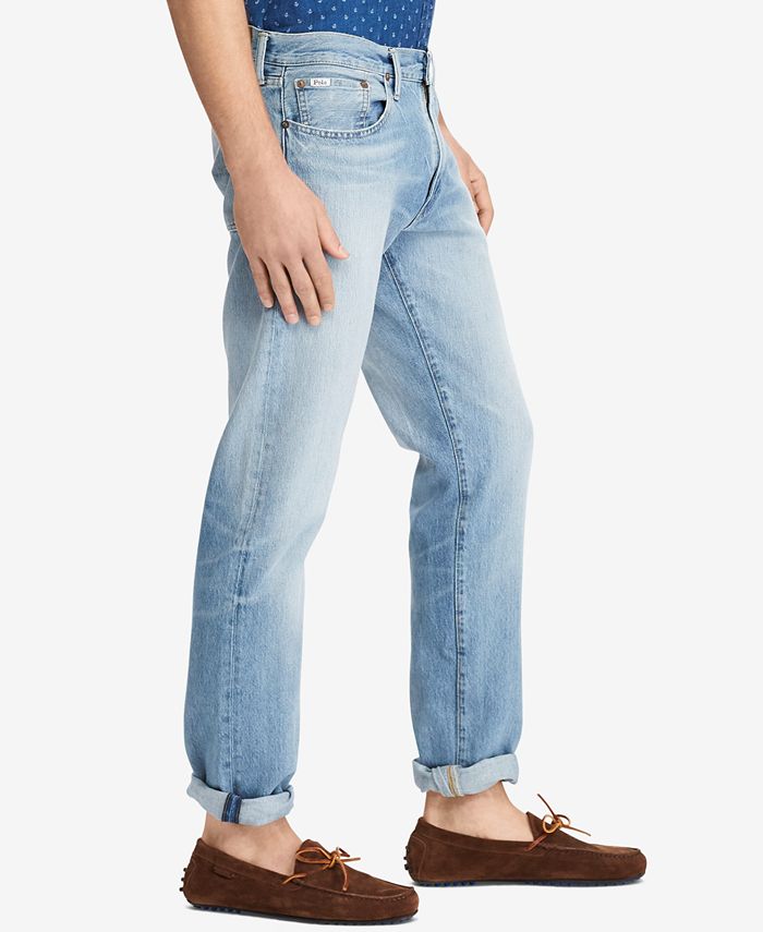 Polo Ralph Lauren Men's Hampton Relaxed Straight Stretch Jeans & Reviews - Jeans - Men - Macy's