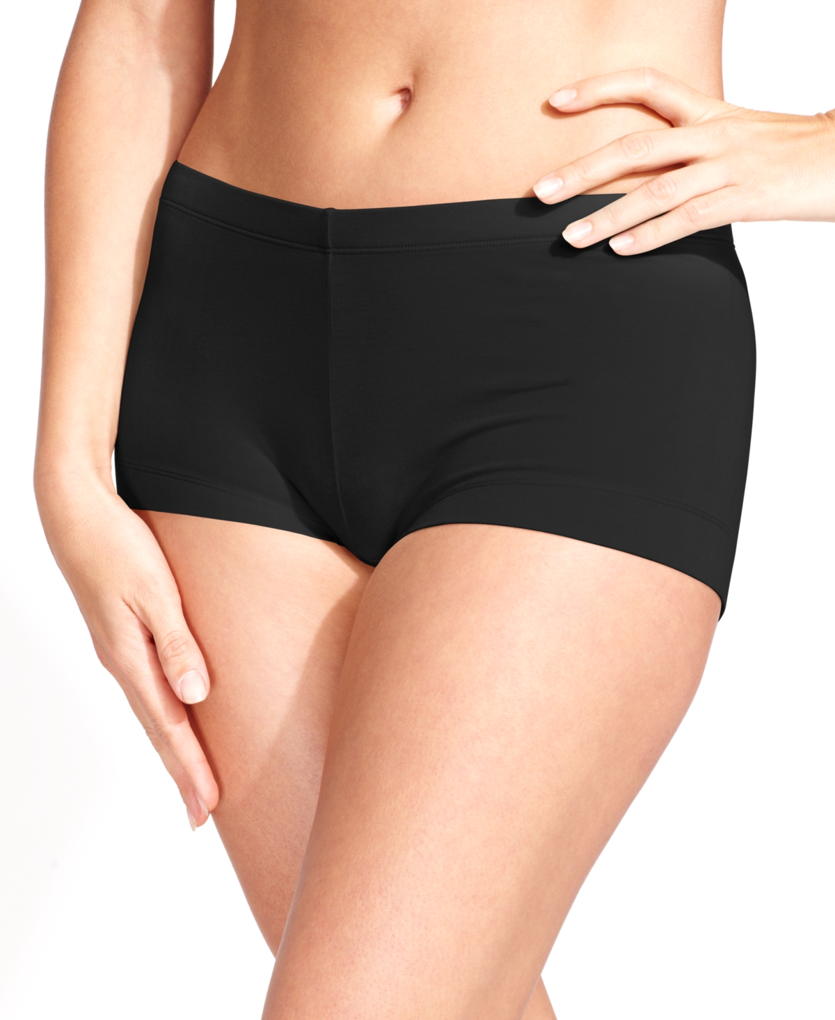Dream Cotton Tailored Boyshort Underwear DM0002 - Pink Ribbon Stripe