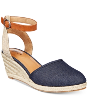 Style & Co Mailena Wedge Espadrille Sandals Created for Macy's Women's Shoes