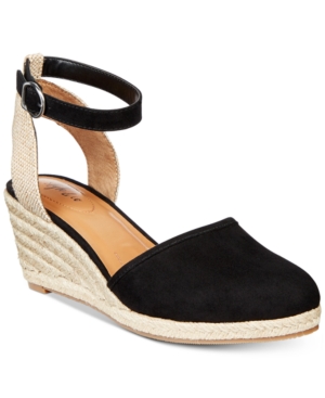 Style & Co Mailena Wedge Espadrille Sandals Created for Macy's Women's Shoes