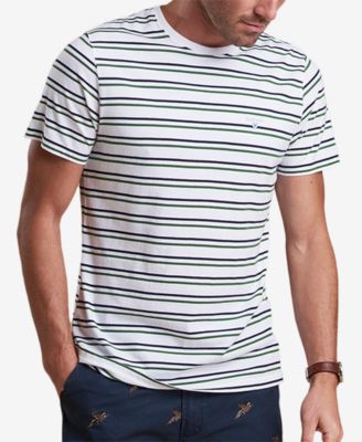Barbour - Men's Duxford White Stripe T-Shirt