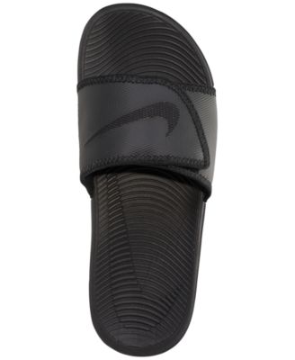 mens nike kawa adjustable slides