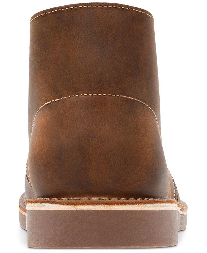 clarks men's bushacre 2 chukka boot dark brown