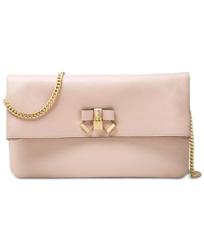 Michael Kors Everly Medium Fold-Over Clutch & Reviews - Handbags &  Accessories - Macy's