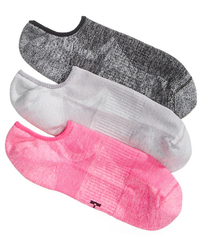 Hue Women's 3-Pk. Air Sleek Compression Cushioned Liner Socks - Macy's
