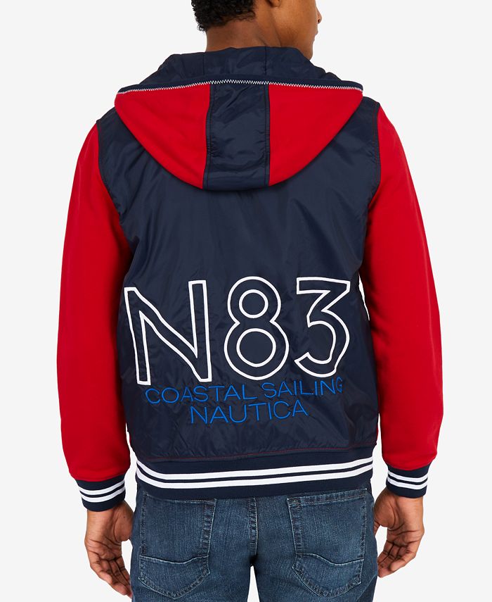 Nautica Men's MixedMedia Hoodie Macy's