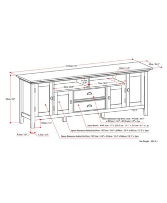 Avalin 72" TV Stand