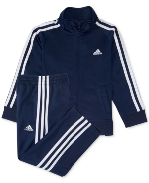 adidas Baby Boys 2-Pc Three-Stripe Track Suit