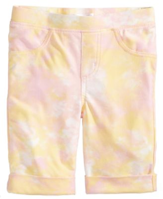 Bermuda City Threads Para Meninas - Algodão Super Macio Medium Purple