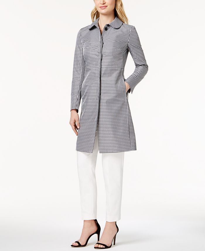Anne klein gingham dress outlet