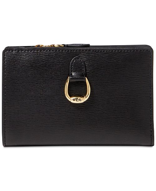 Lauren Ralph Lauren Bennington New Compact Leather Wallet & Reviews ...