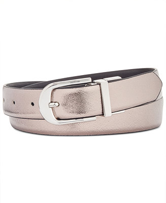 INC International Concepts Reversible Belt, Created for Macy's - Macy's
