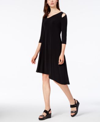 Alfani - Cutout Asymmetrical Dress