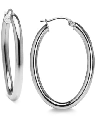 Giani Bernini - Polished Hoop Earrings in Sterling Silver