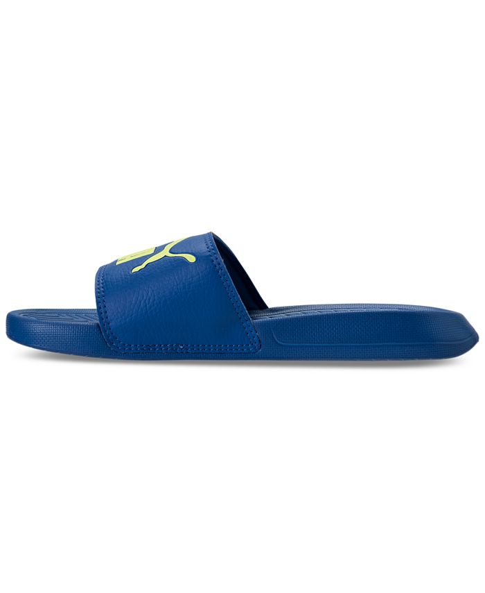 Puma Boys' Popcat Slide Sandals from Finish Line & Reviews - Finish Line Kids' Shoes - Kids - Macy's