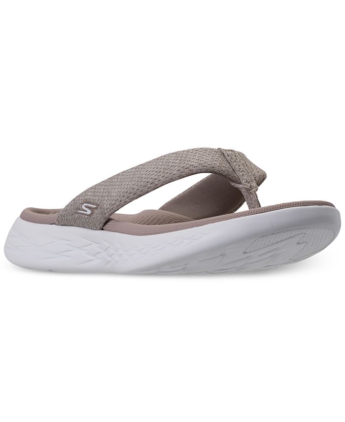 Skechers Women's On The Go 600 - Preferred Athletic Thong Flip Flop Sandals from Finish Line Reviews - Finish Women's - Shoes - Macy's