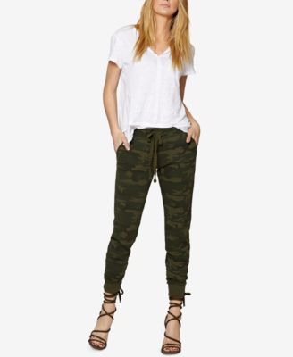 sanctuary peace brigade camo jogger pants