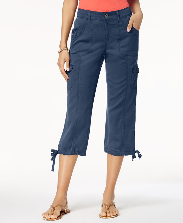 Style & Co Cropped Cargo Pants, Created for Macy's - Macy's
